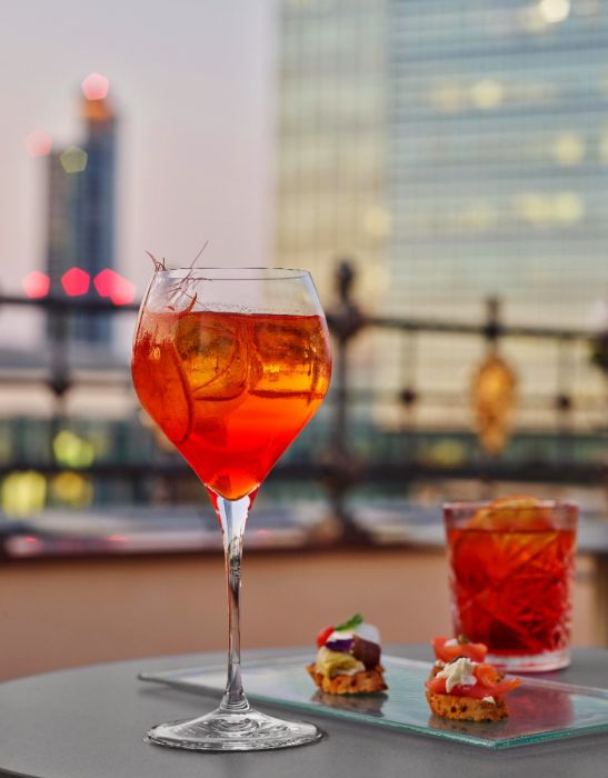 Spritz time for two at Principe Bar