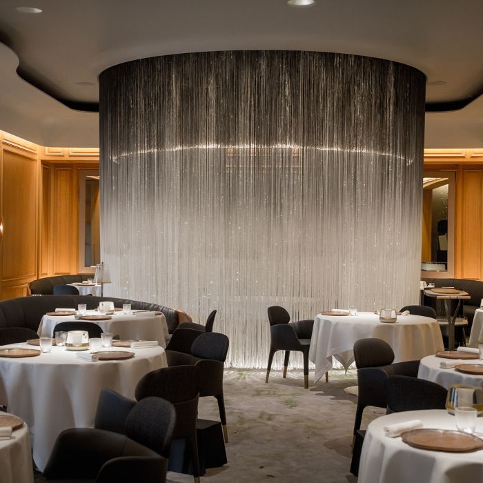 Table Lumière experience at Alain Ducasse at The Dorchester
