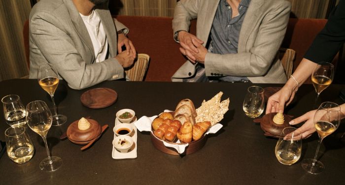 Dinner for two with wine pairing at Woven by Adam Smith