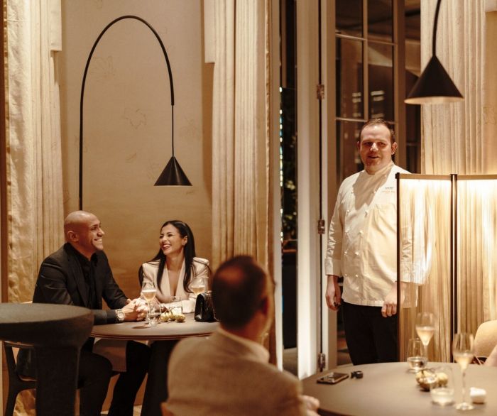 Dinner for two at Woven by Adam Smith