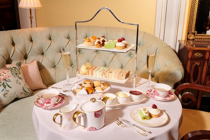 Traditional afternoon tea at The Dorchester