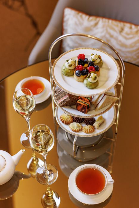 Champagne afternoon tea for one at Hotel Principe di Savoia