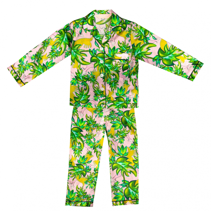 Shhh Silk x Nechita Kids’ Long Silk Pyjama Set 