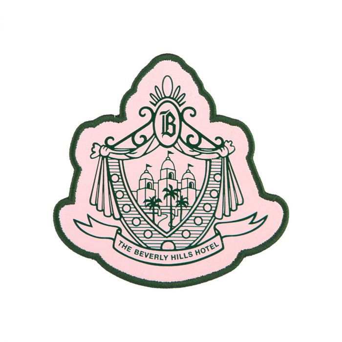 Stoney Clover Lane x The Beverly Hills Hotel crest patch