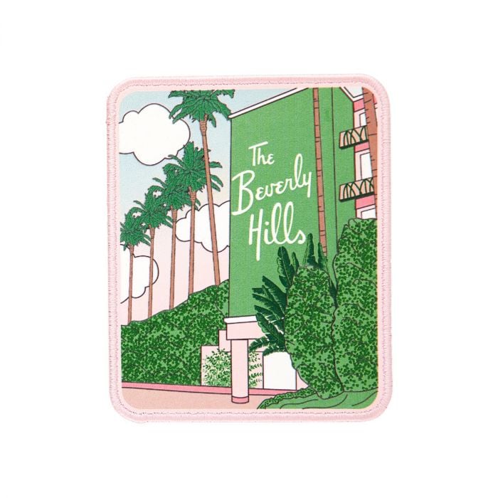 Stoney Clover Lane x The Beverly Hills Hotel hotel façade patch