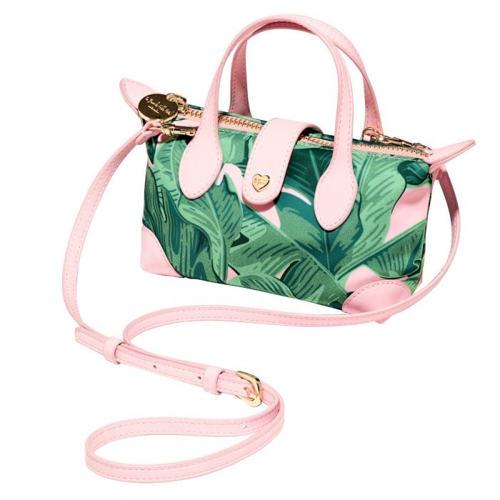 Stoney Clover Lane x The Beverly Hills Hotel banana leaf print crossbody bag