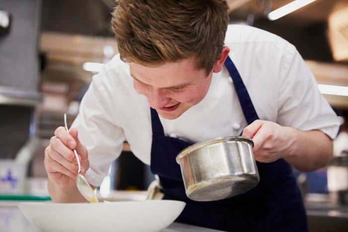 Cooking masterclass with Tom Booton 