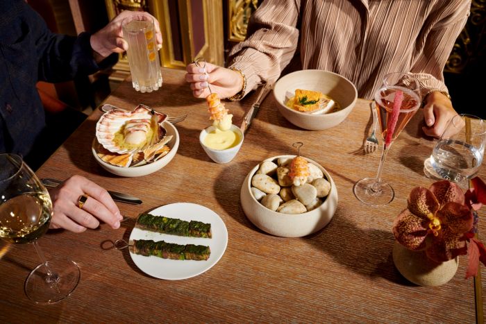 Tom's signature tasting menu for two