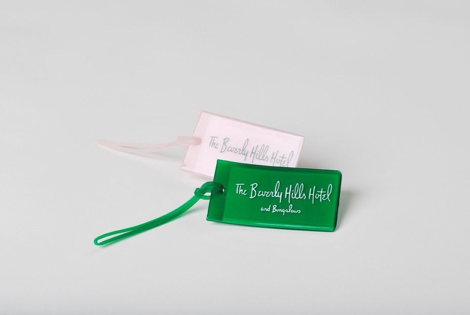 Signature luggage tag