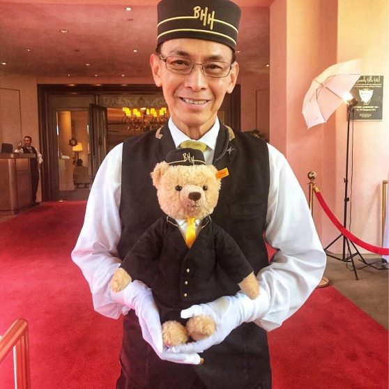 Steiff The Beverly Hills Hotel Teddy Bear factory